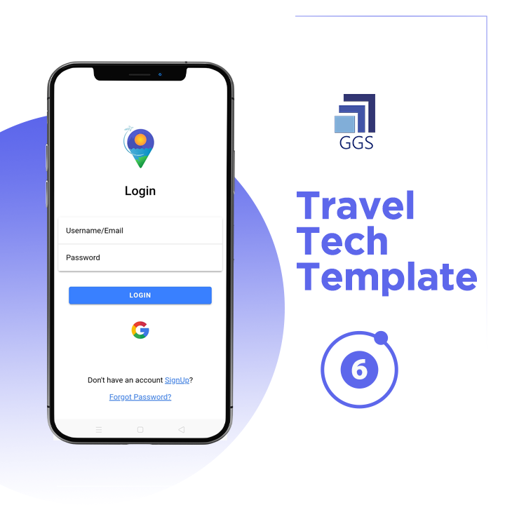 Travel App Template | A Travel Agency Theme UI in Ionic 6 an app for Taxi, Hotel, Flight Booking etc