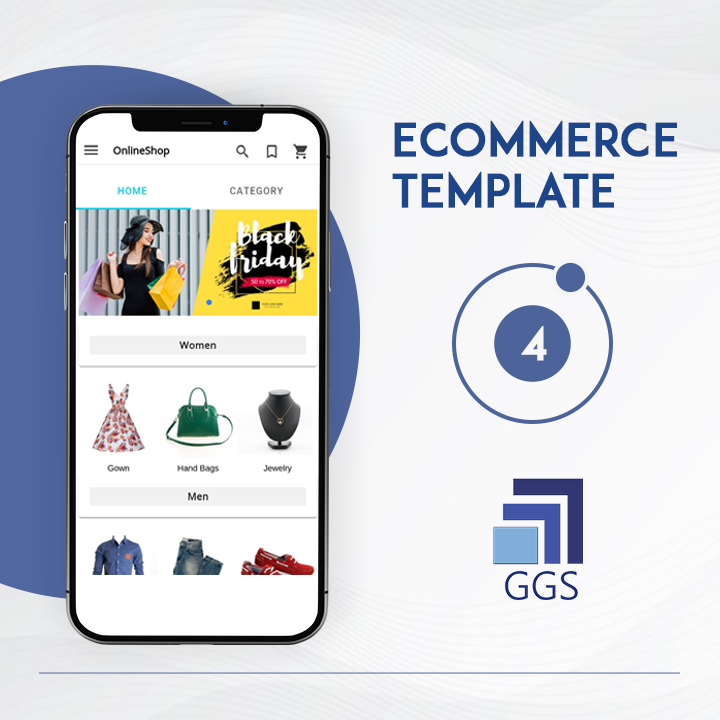 Ionic 4 Ecommerce Template 