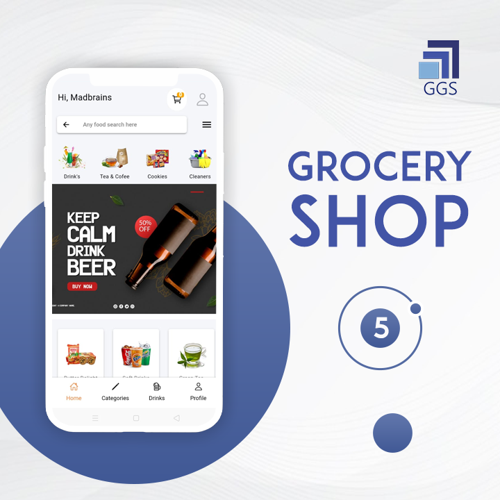 Grocery Shop Ionic 5 Template
